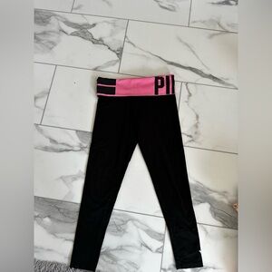 Victoria’s Secret love pink black legging
